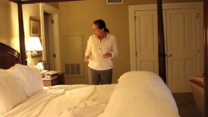 What is turndown service at a hotel